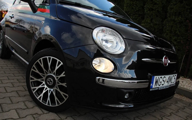 Fiat 500 cena 36900 przebieg: 49000, rok produkcji 2012 z Gostynin małe 781